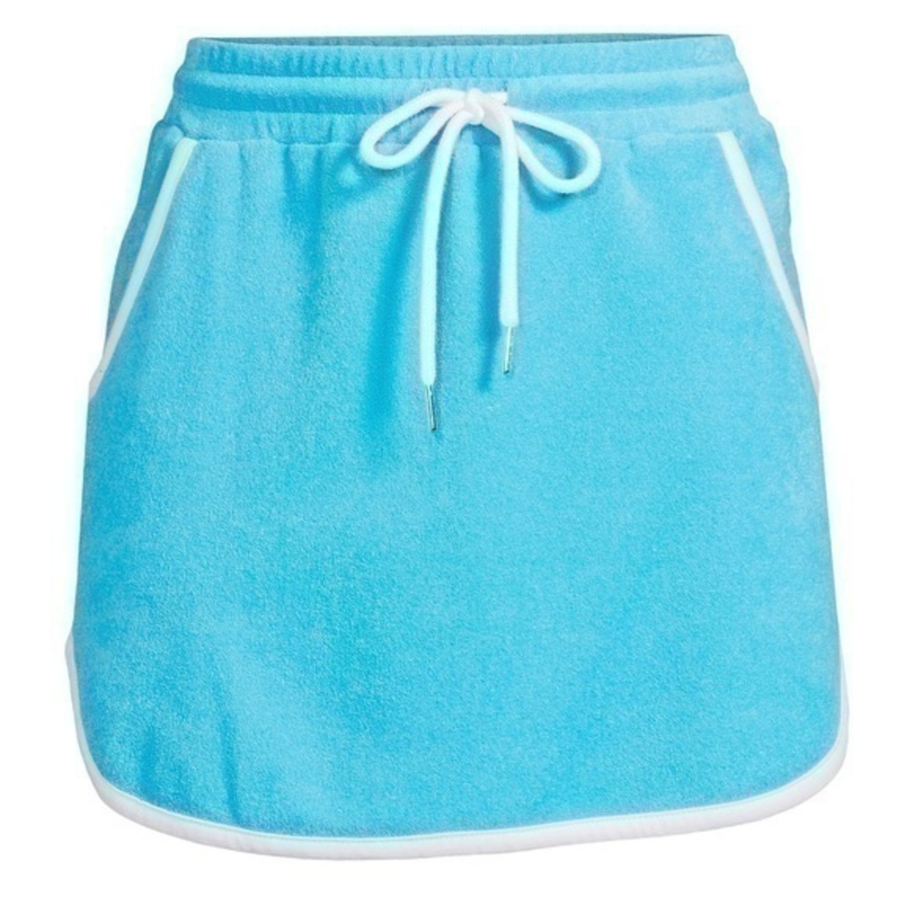 French Terry mini skirt